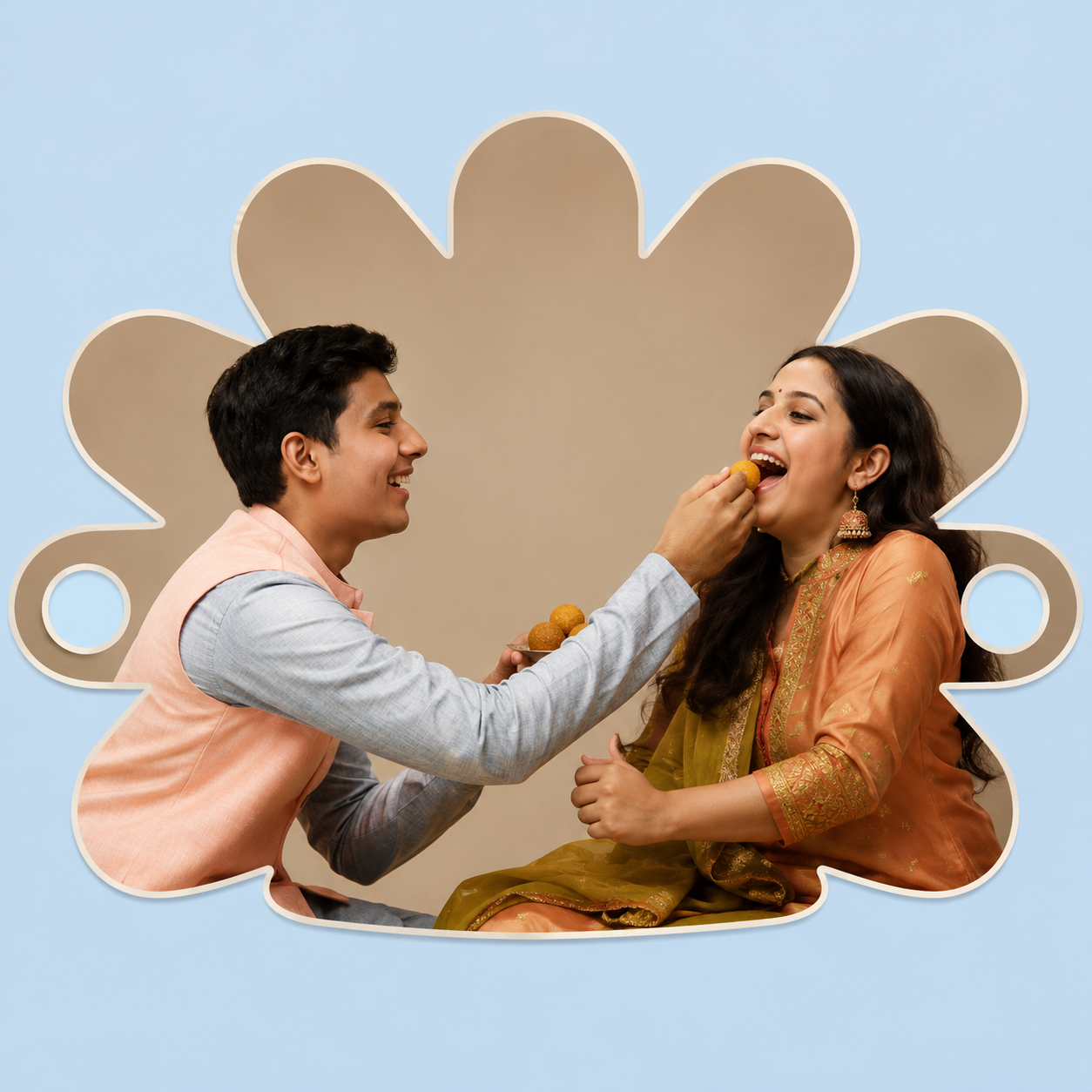 Personalized Photo Basic Shape Rakhi