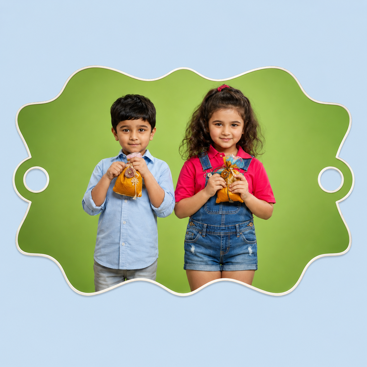 Personalized Photo Basic Shape Rakhi