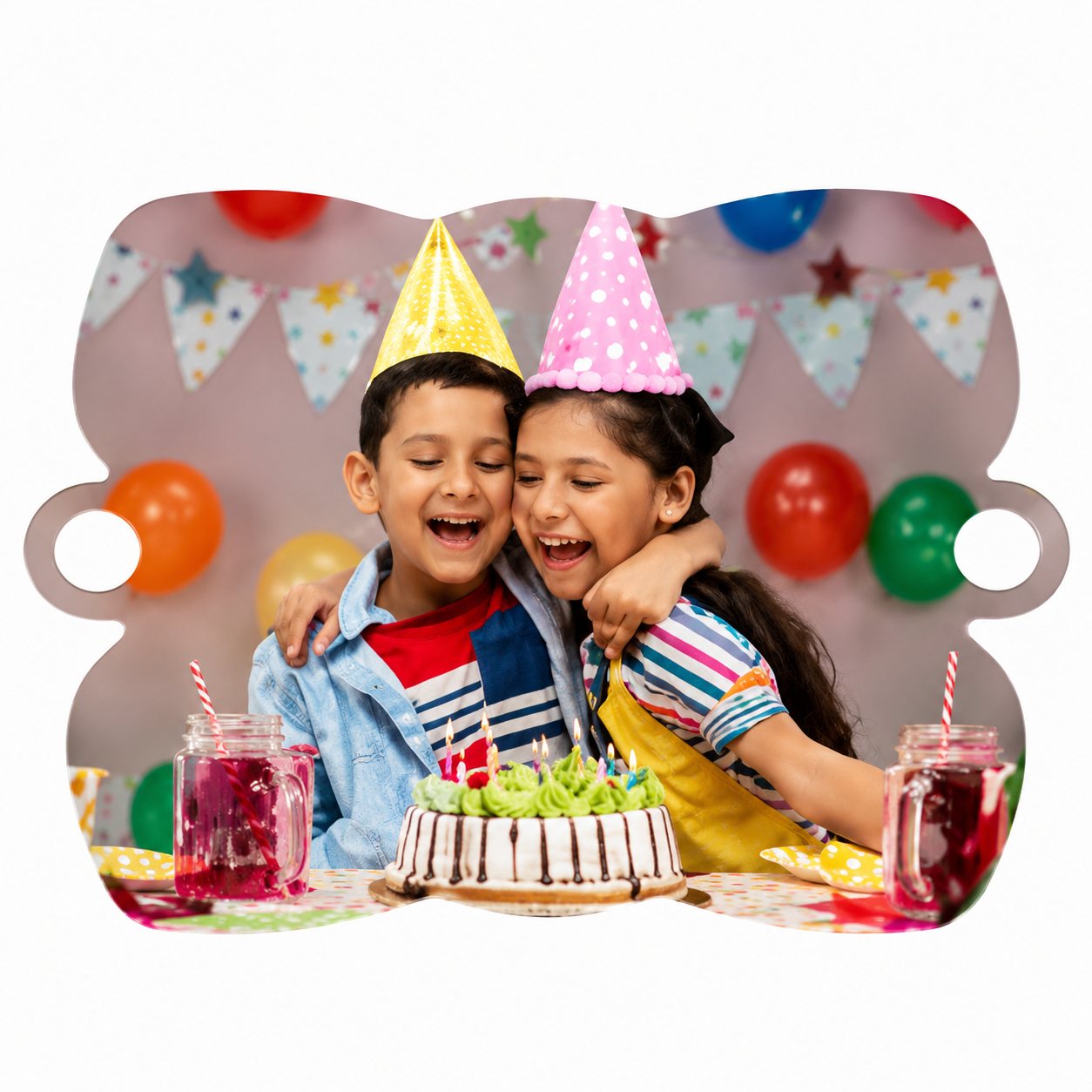 Personalized Photo Basic Shape Rakhi