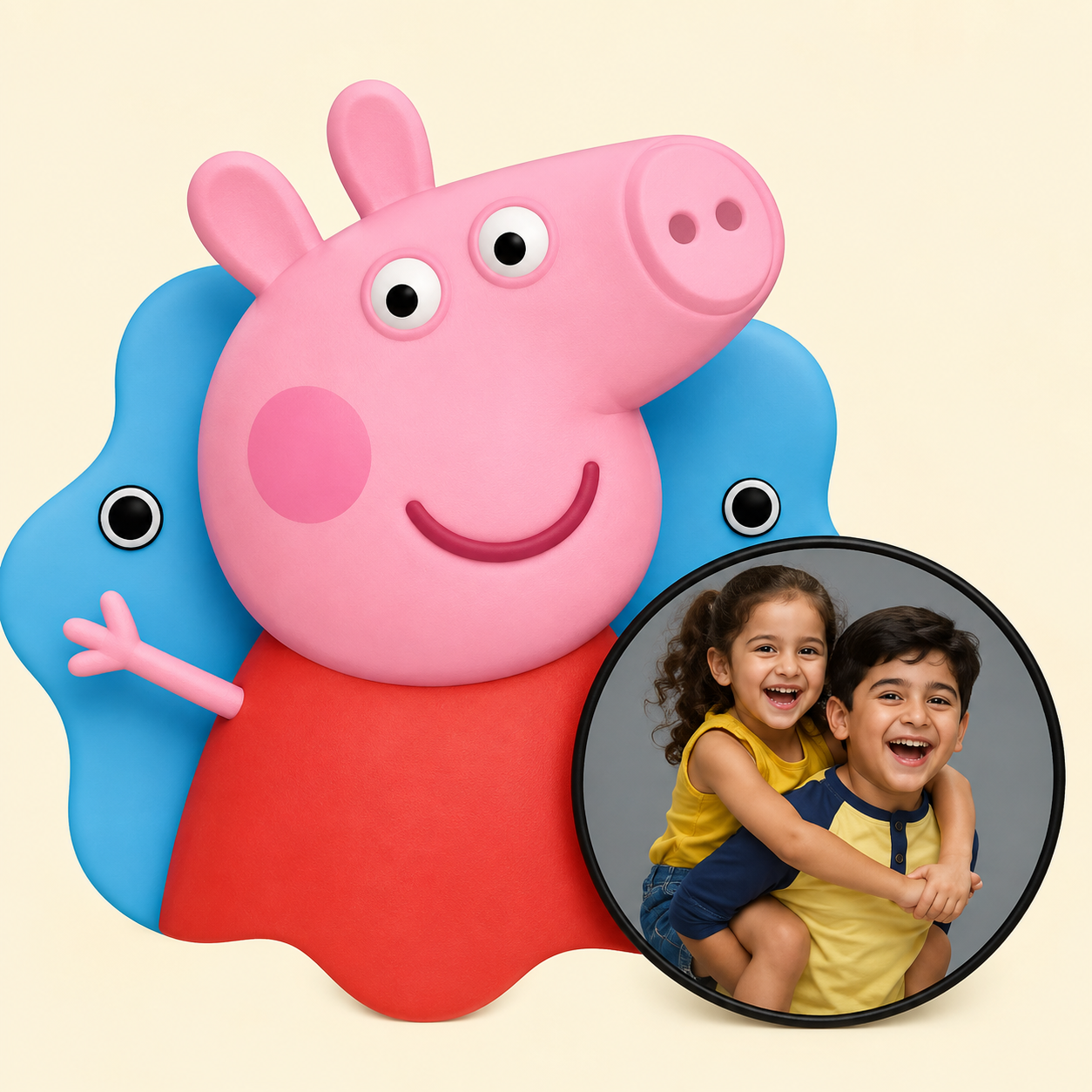 Personalized Photo Cartoon Rakhi