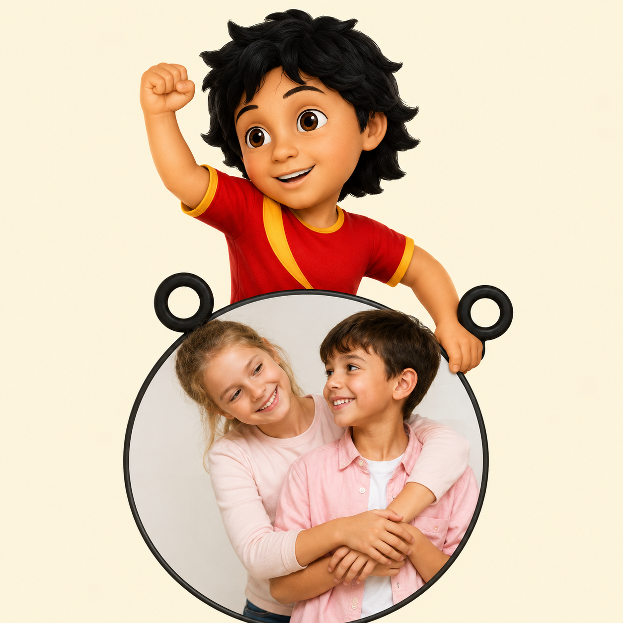 Personalized Photo Cartoon Rakhi