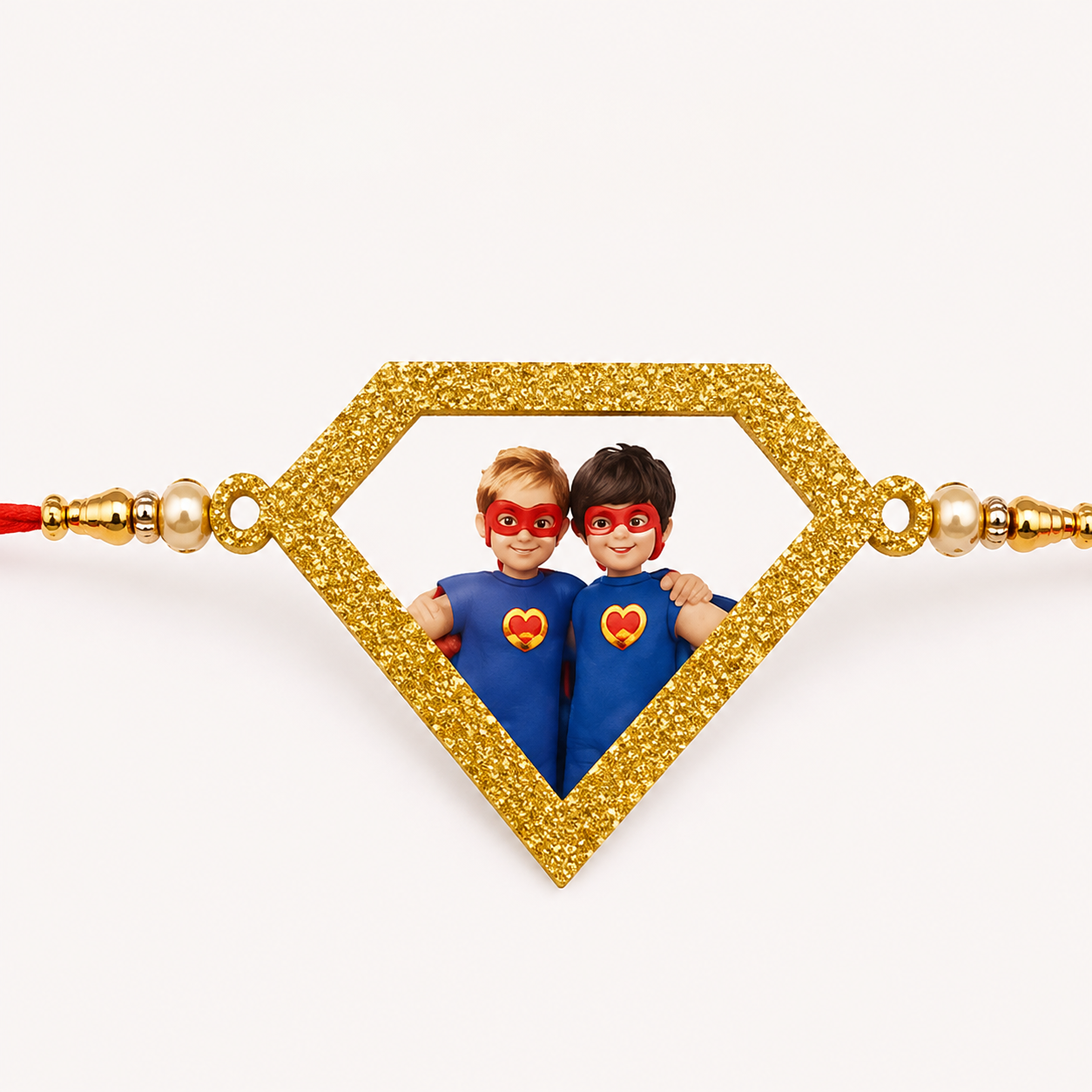 Glitter Photo Sublimation Rakhi