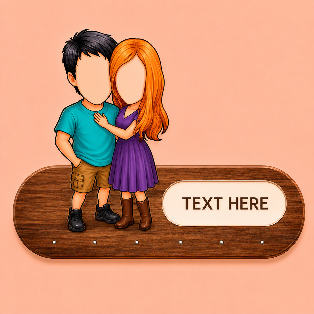 Caricature Table Tops