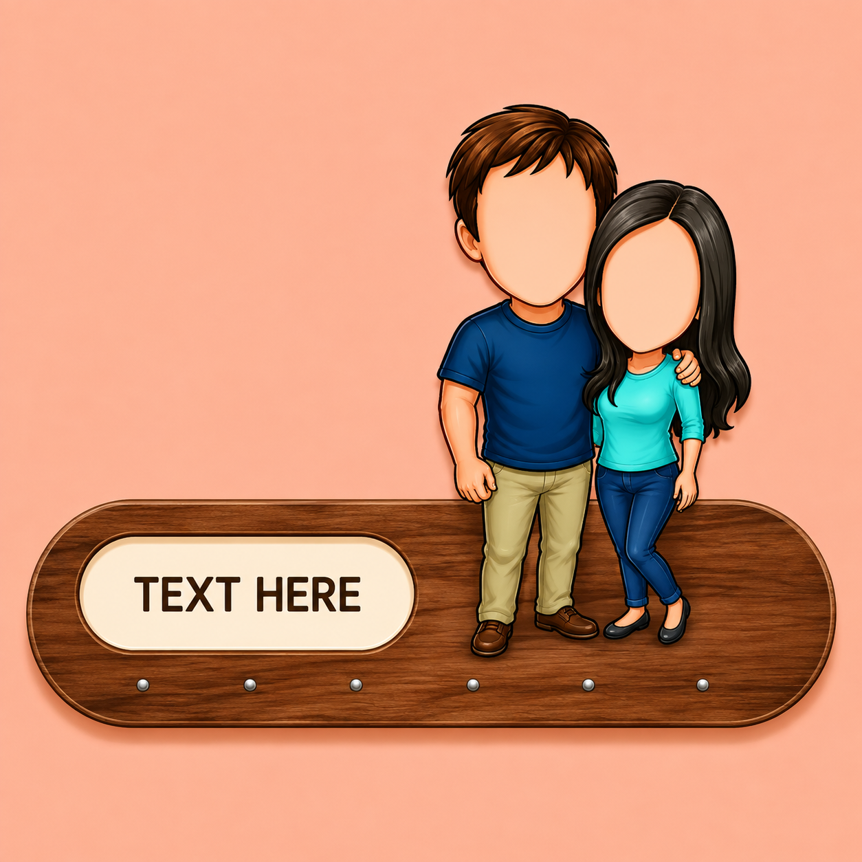Caricature Table Tops