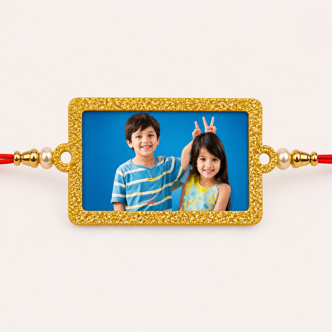 Glitter Photo Sublimation Rakhi