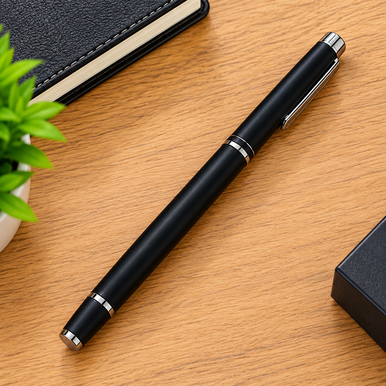 Black Metal Ball Pen