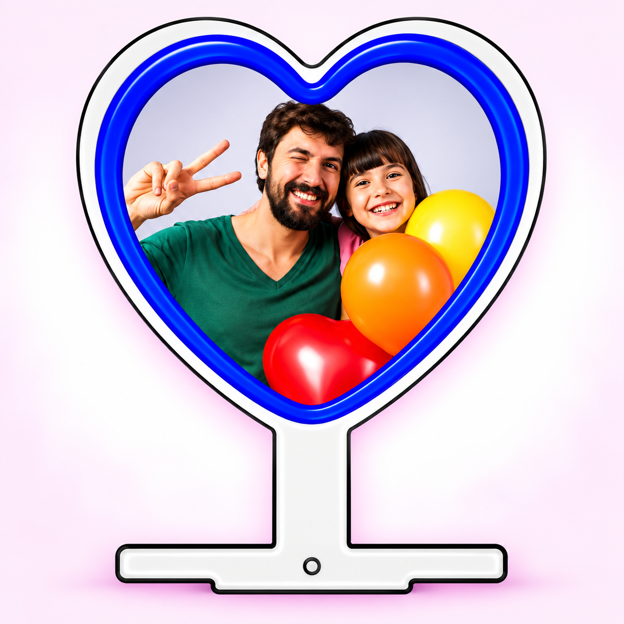Neon Frame – Personalized Glowing Photo Gift