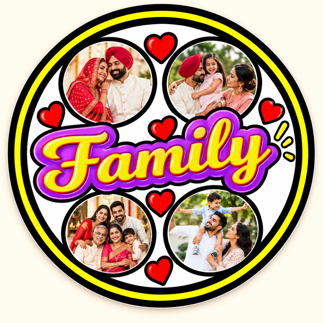 Neon Frame – Personalized Glowing Photo Gift