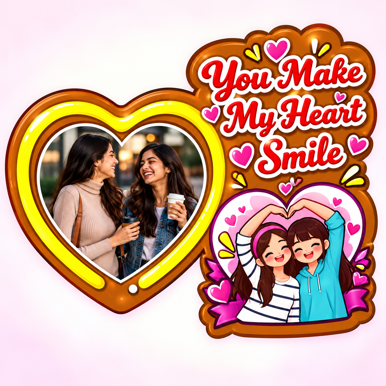 Neon Frame – Personalized Glowing Photo Gift