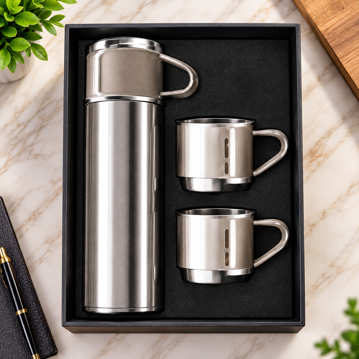 Vacuum Flask with Thread