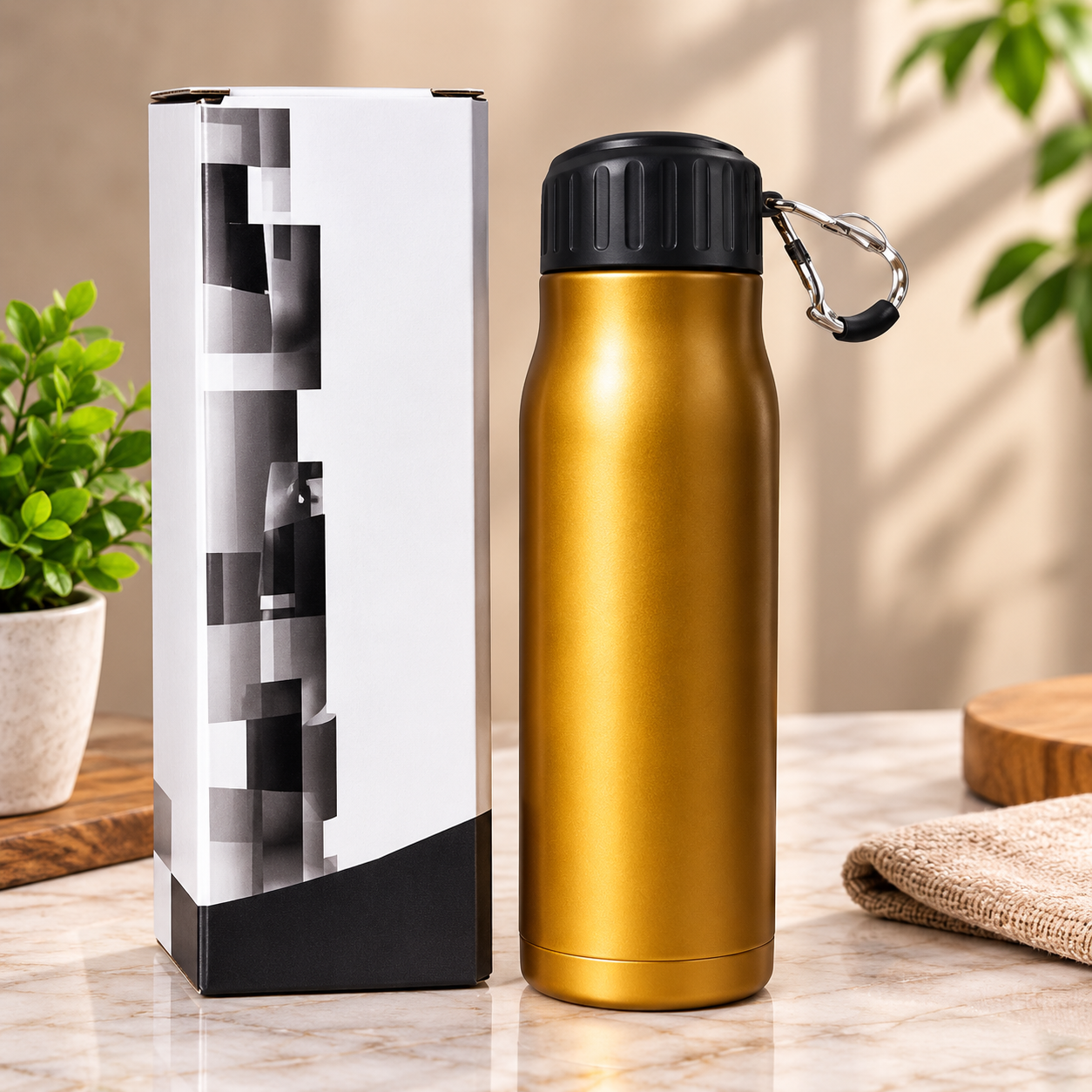 Vacuum Flask with Thread