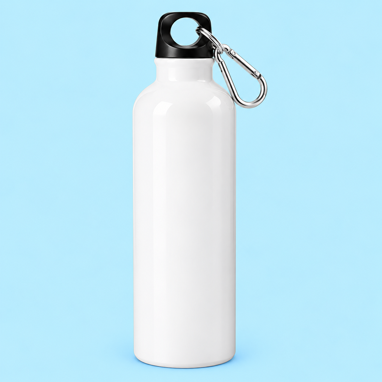 White Bottle 700ML – Personalized Water Bottle